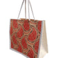 Handmakers Printed Jute Bags for Return Gifts, Room Hampers Pack of 50 ( 13x11x5 Inch)