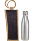 Handmaker  Jute Water Bottle Bag for  1LTR with black color  (Pack of 2)