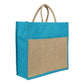 Handmakers Large Jute Grocery Bag with Zip & Strong Handles