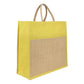 Handmakers Large Jute Grocery Bag with Zip & Strong Handles