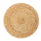 Handmakers  Natural Jute Round Dining Table Placemats for Utensil