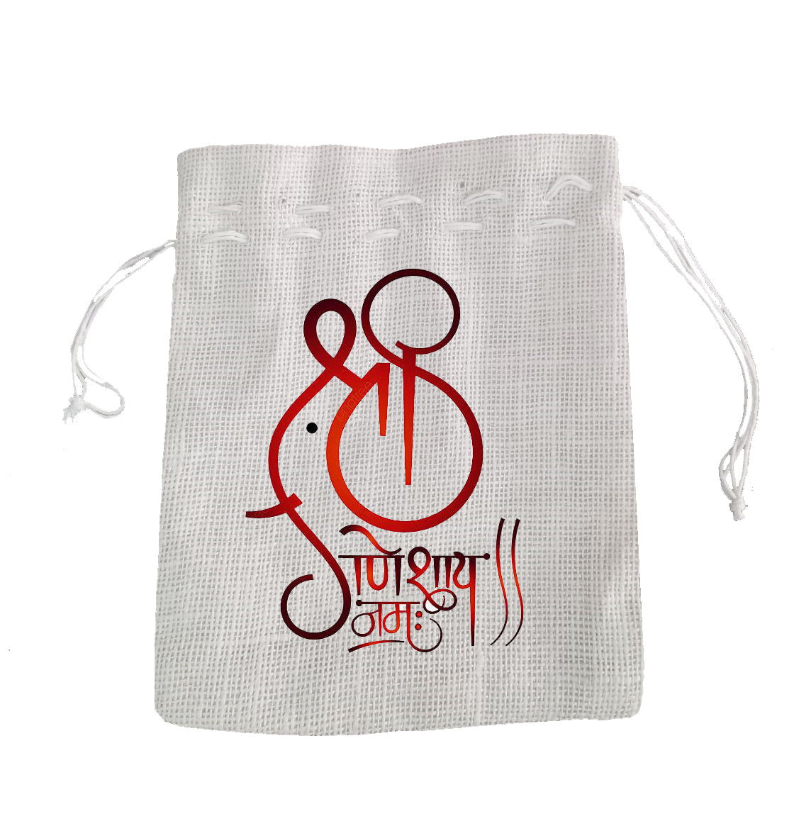 Ganesh Printed Cotton Potli