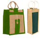 handmakers Sustainable Eco Jute Bag with Carry water bottle Bag