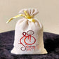 Handmakers Ganeshaya Namah Cotton Potli Bag