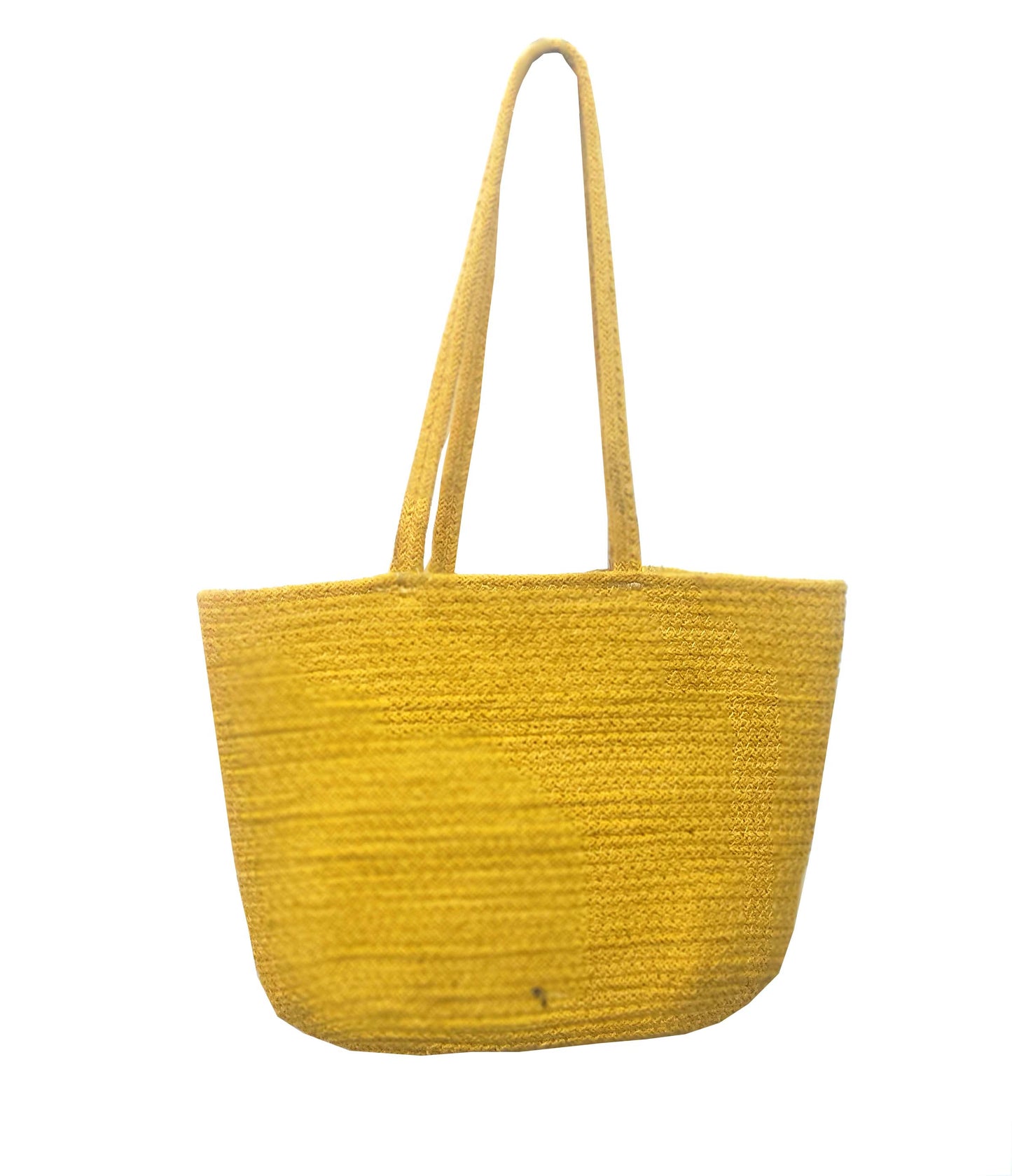 Handmakers Handloomed Women Handbag with yellow clolor