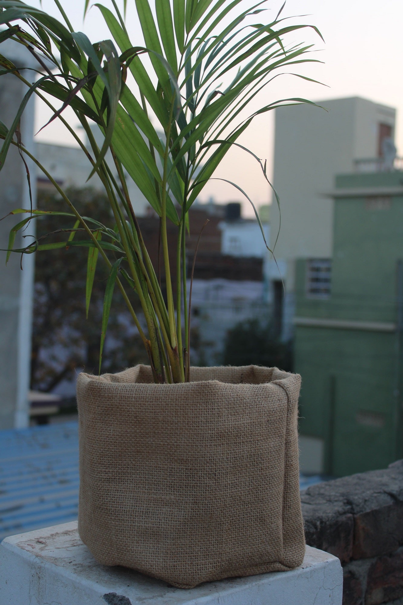 Round Jute Planter set of 4