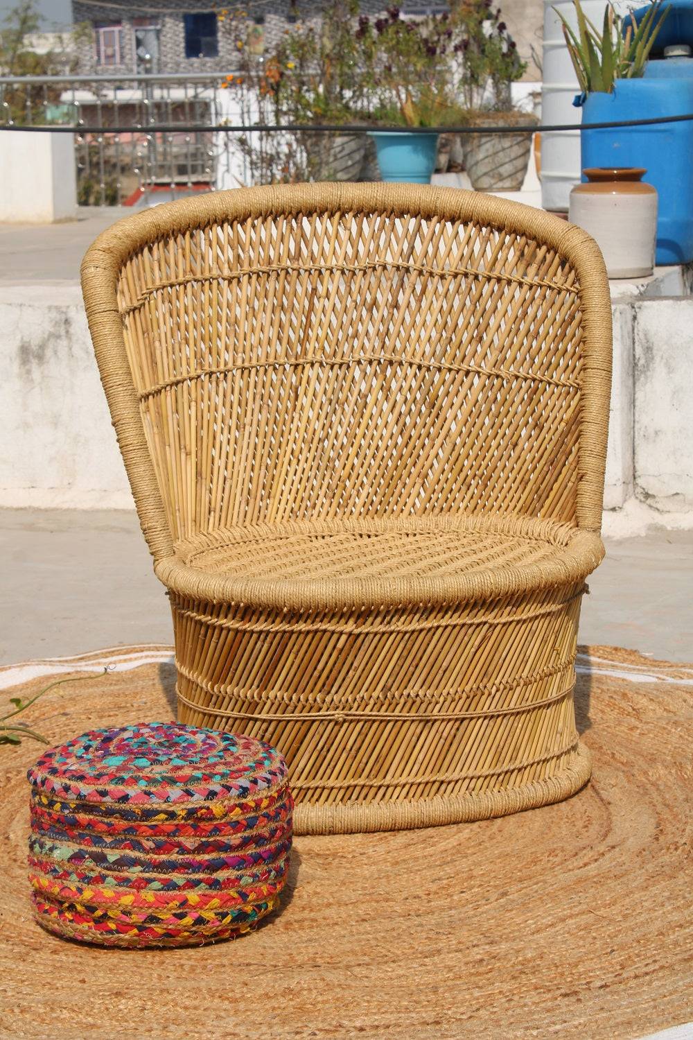 Natural Bamboo weaving sofa