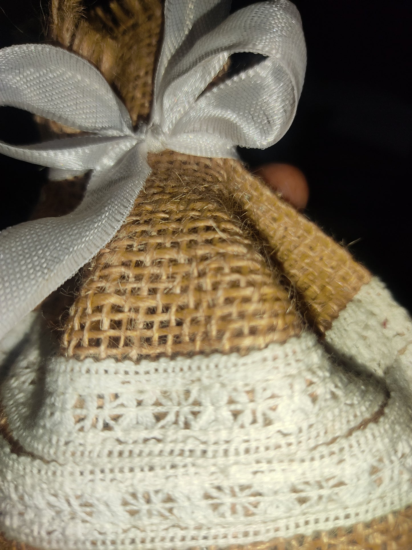  Jute Potli with Lace
