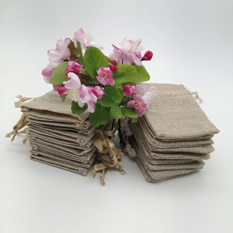 Mini Jute Gift Bag