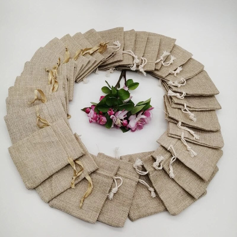 Natural Jute Gift Bag 3