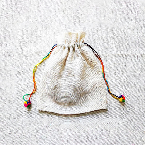Natural Jute Potli Bag
