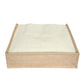 Natural Handmade White and Beige Jute Bag ( 12X16Inch) Set of 2