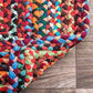 Natural Beige Jute Carpet Jute Floor Mat With Beige Rectangular Shape- 3X5 FTRectangular Shape  4x6 Carpet