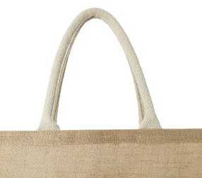 Natural Jute Cloth Handbag (Set of 2)