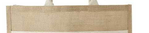 Natural Jute Cloth Handbag (Set of 2)