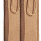 Handmaers Natural Jute  Water Bottle bag With Beige for 2 LTR (Set of 2)